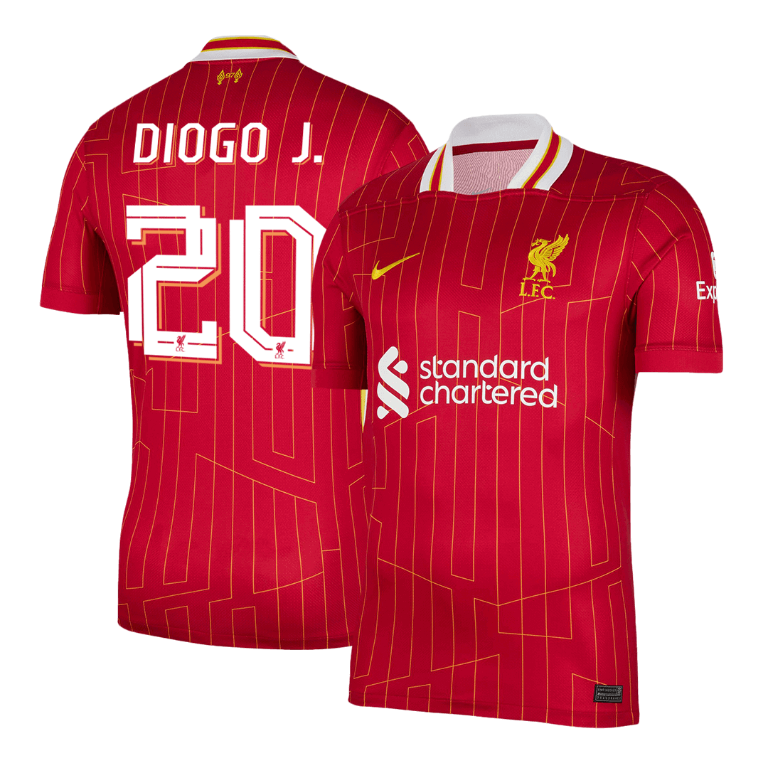 DIOGO J. #20 Liverpool Thuisshirt 2024/25
