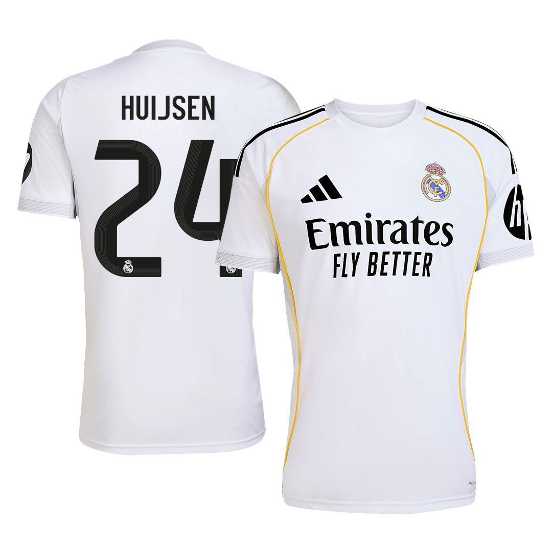 HUIJSEN #24 Real Madrid Thuisshirt 2025/26