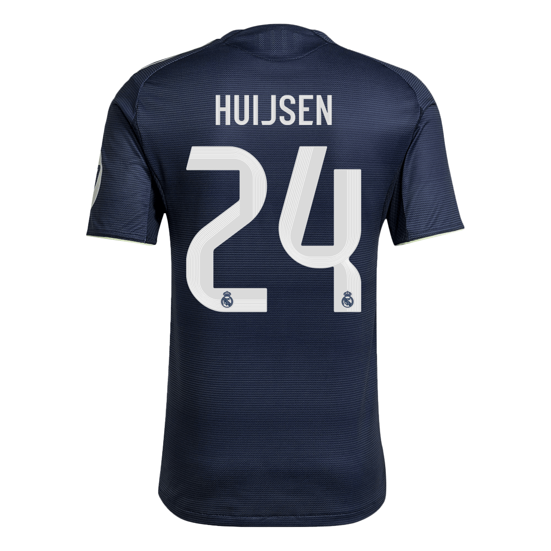 HUIJSEN #24 Real Madrid Uitshirt 2025/26 Spelersversie