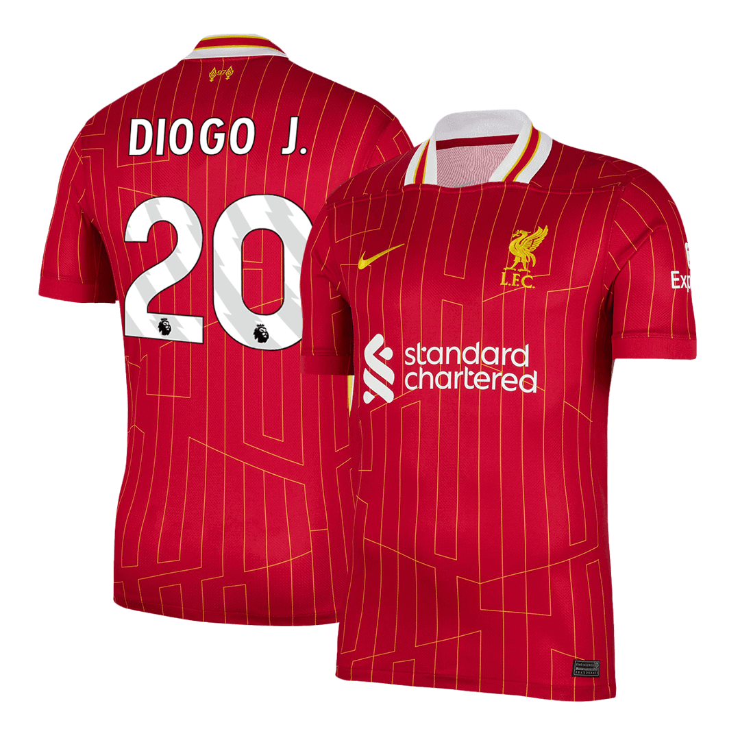 DIOGO J. #20 Liverpool Thuisshirt 2024/25