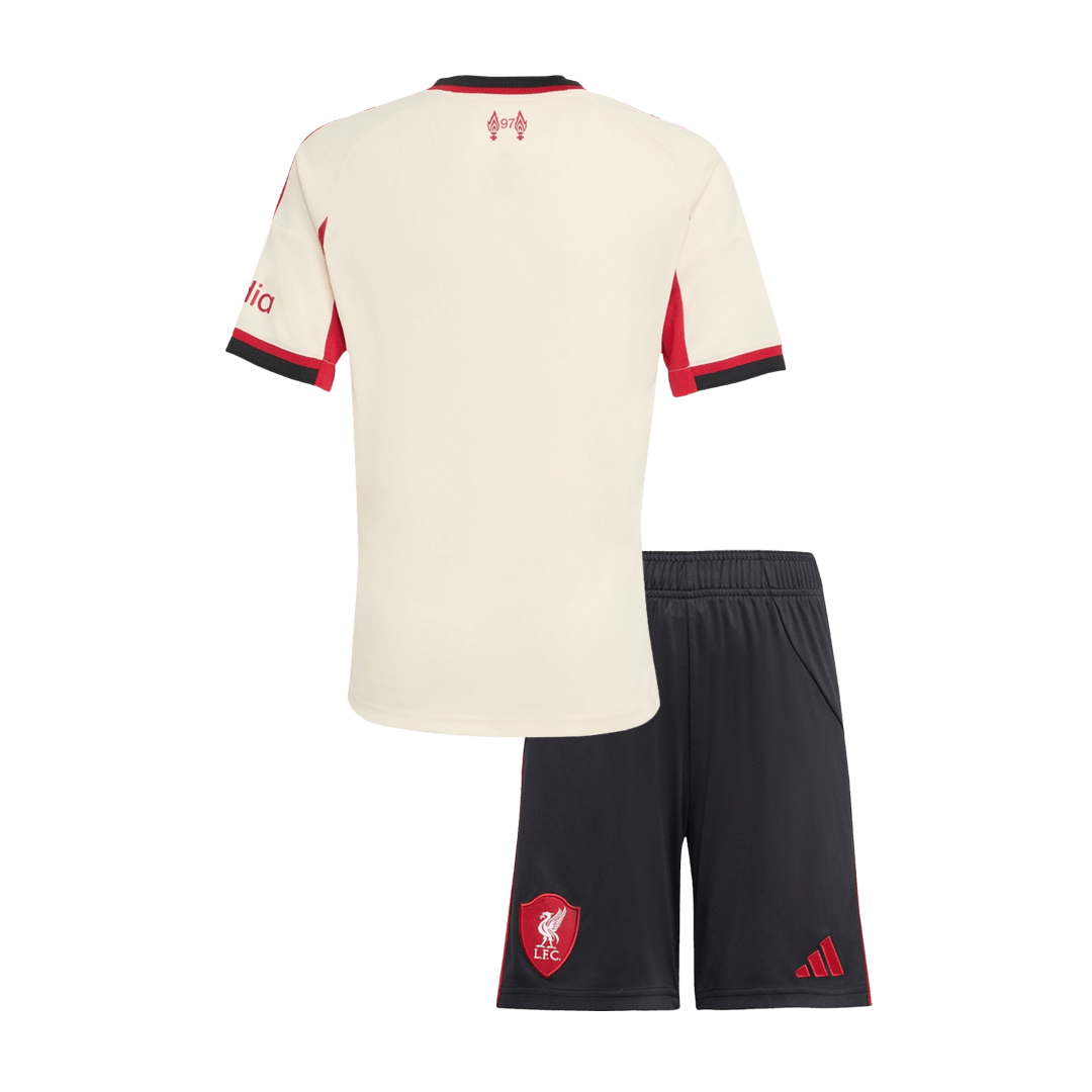 Kid's Liverpool Uitset 2025/26