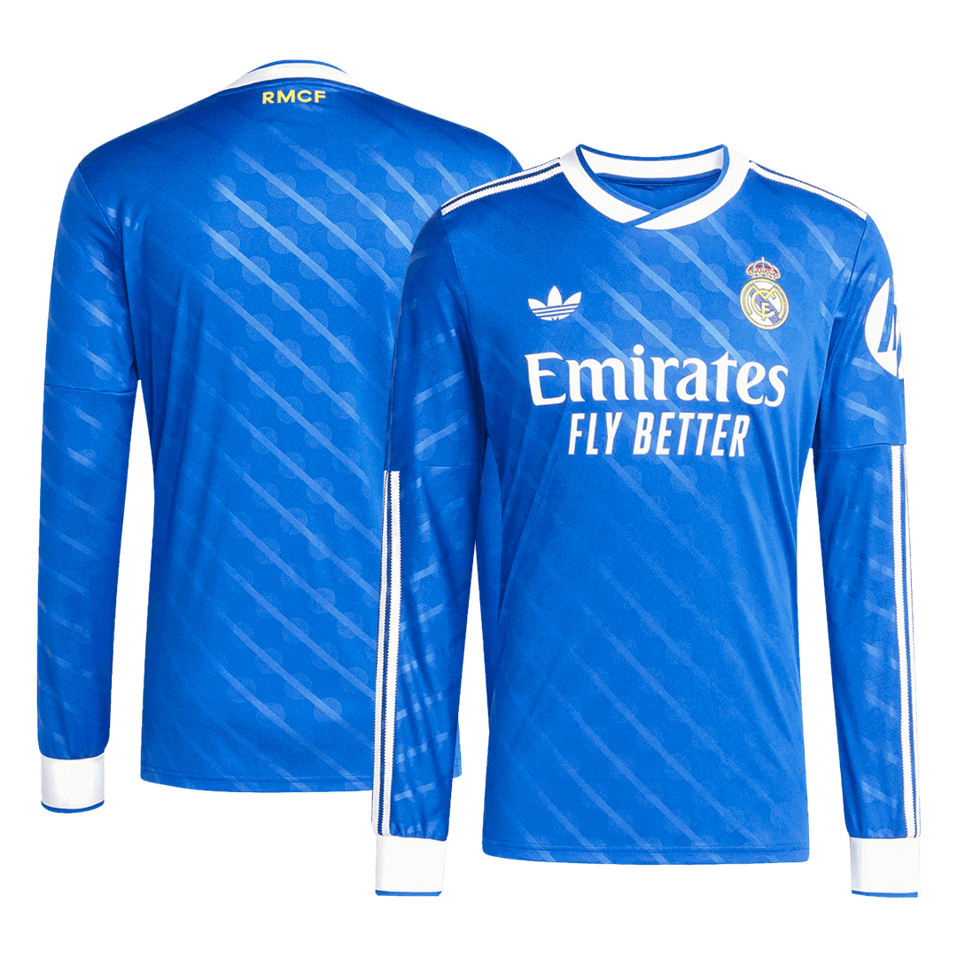 Real Madrid Derde Shirt 2025/26 Lange Mouwen