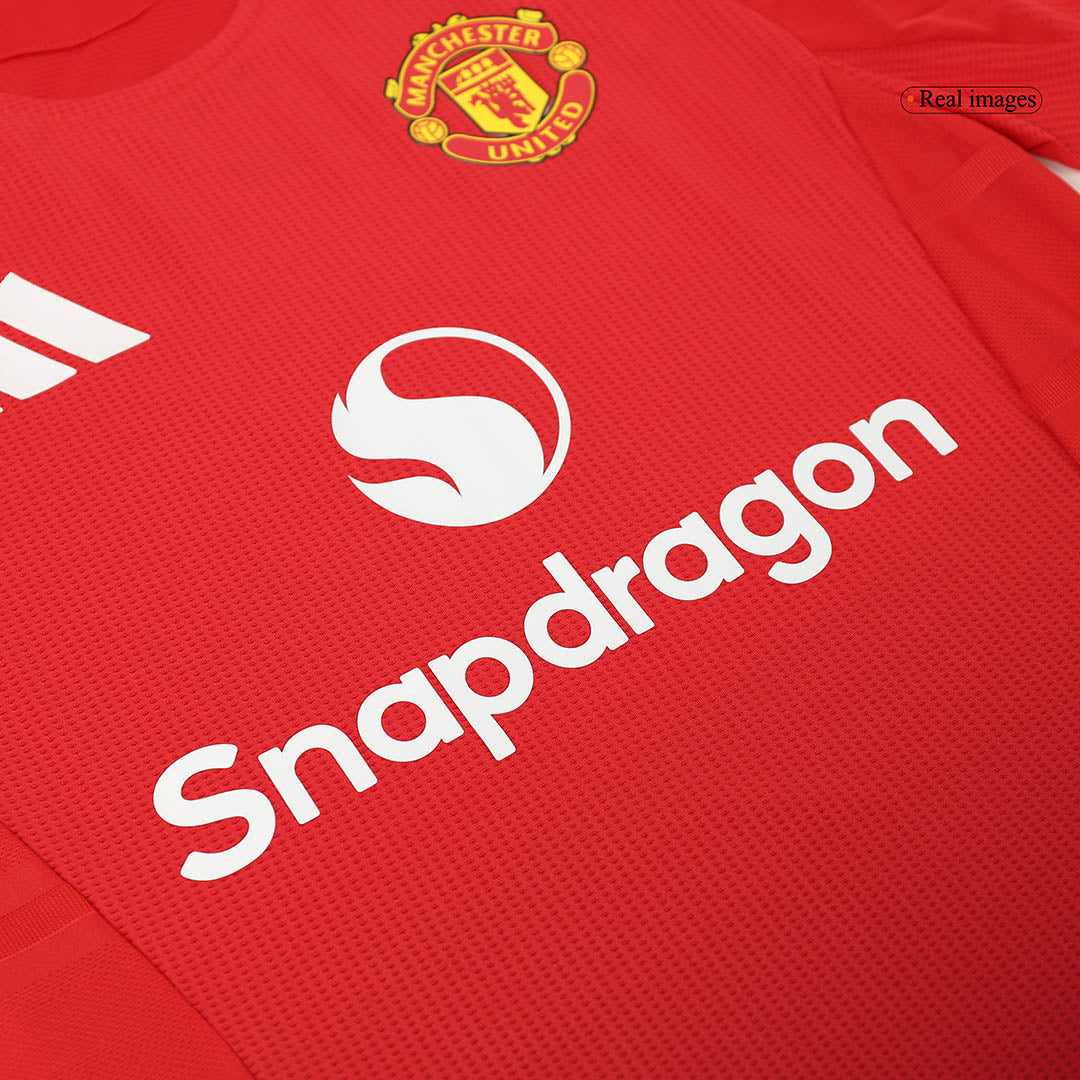 Manchester United Thuisshirt 2024/25 Spelersversie