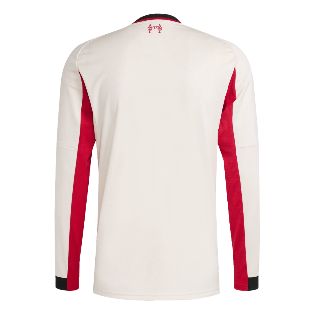 Liverpool Uitshirt 2025/26 Lange Mouwen