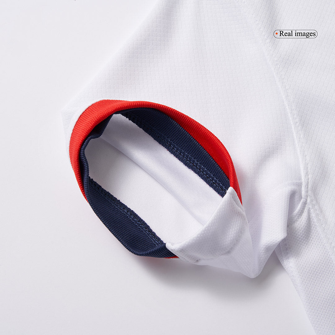 Kid's PSG uit-tenue (shirt + broek + sokken) 2024/25
