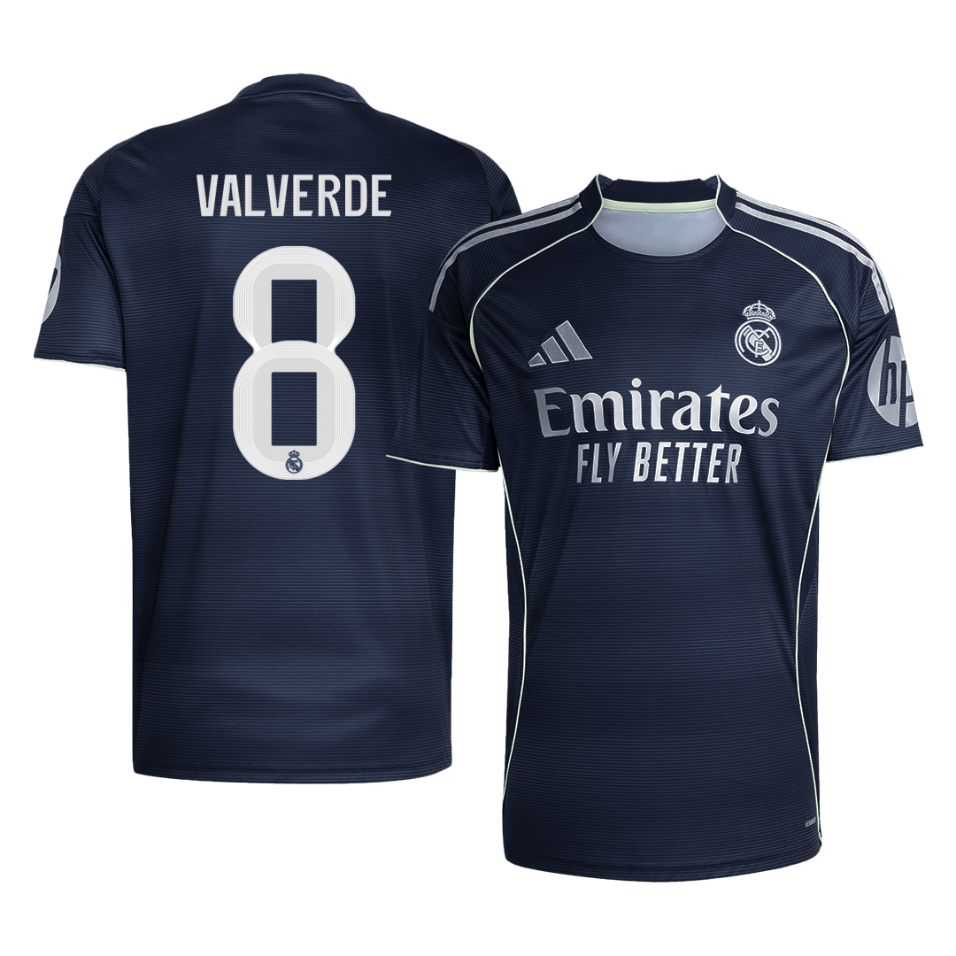 VALVERDE #8 Real Madrid Uitshirt 2025/26