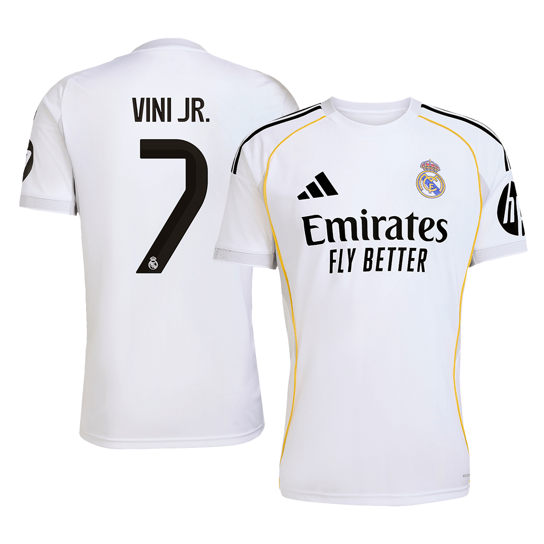 VINI JR. #7 Real Madrid Thuisshirt 2025/26