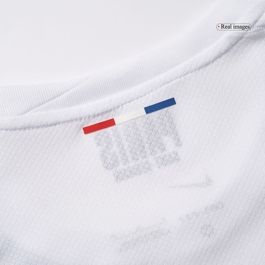 Kid's PSG uit-tenue (shirt + broek + sokken) 2024/25