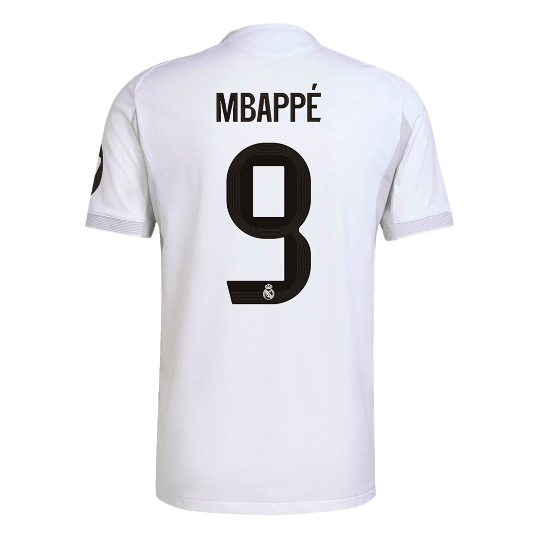 MBAPPÉ #9 Real Madrid Thuisshirt 2025/26 Spelersversie