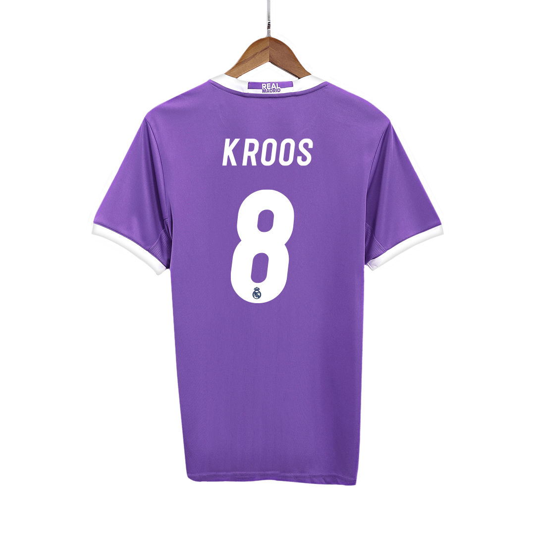 Retro KROOS #8 Real Madrid Uitshirt 2016/17