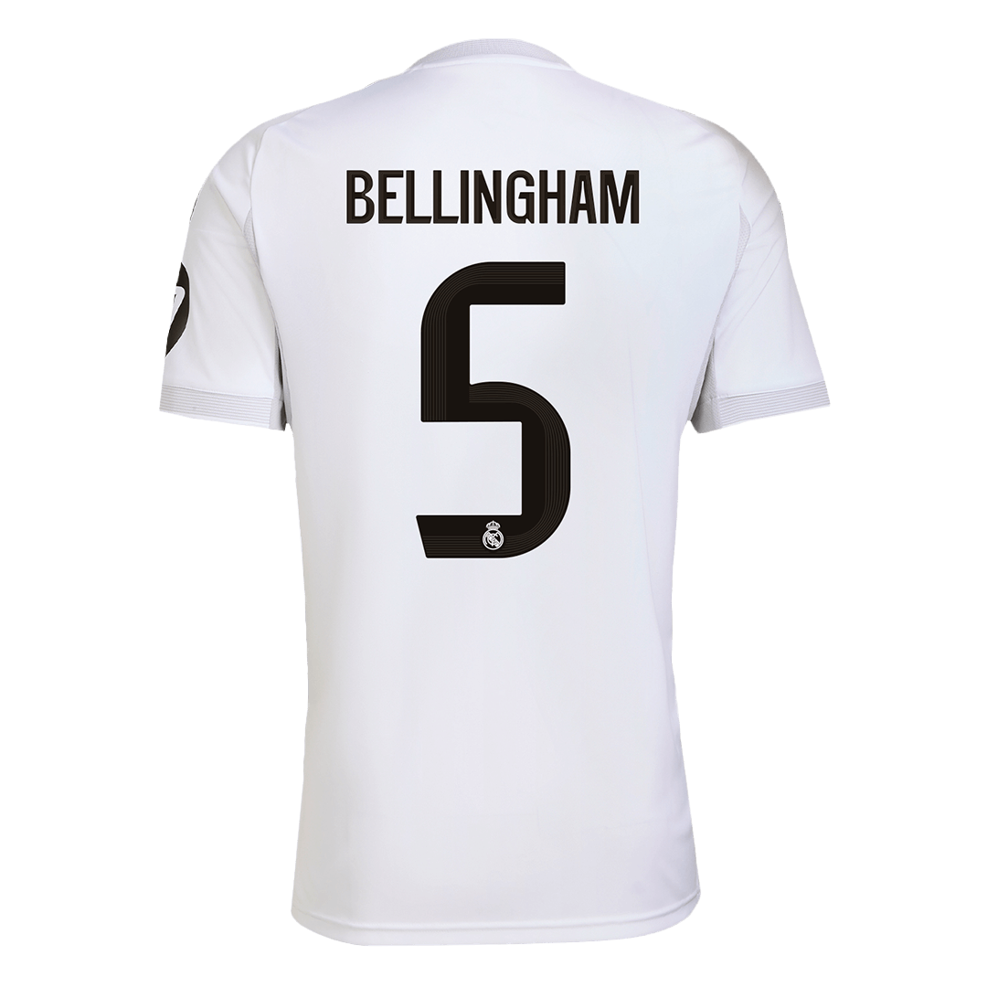 BELLINGHAM #5 Real Madrid Thuisshirt 2025/26