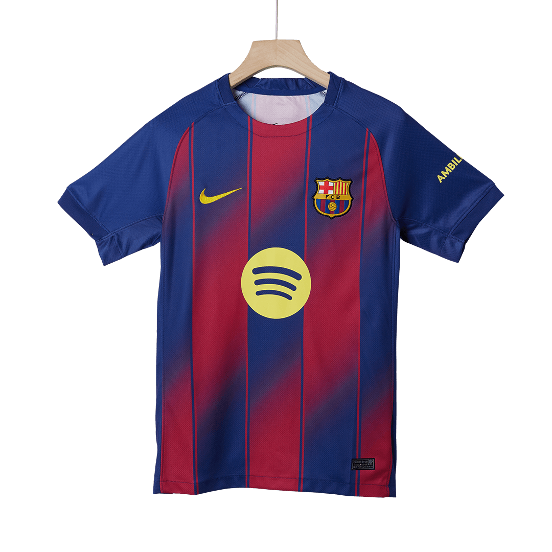 F.DE JONG #21 Barcelona Thuisshirt 2025/26