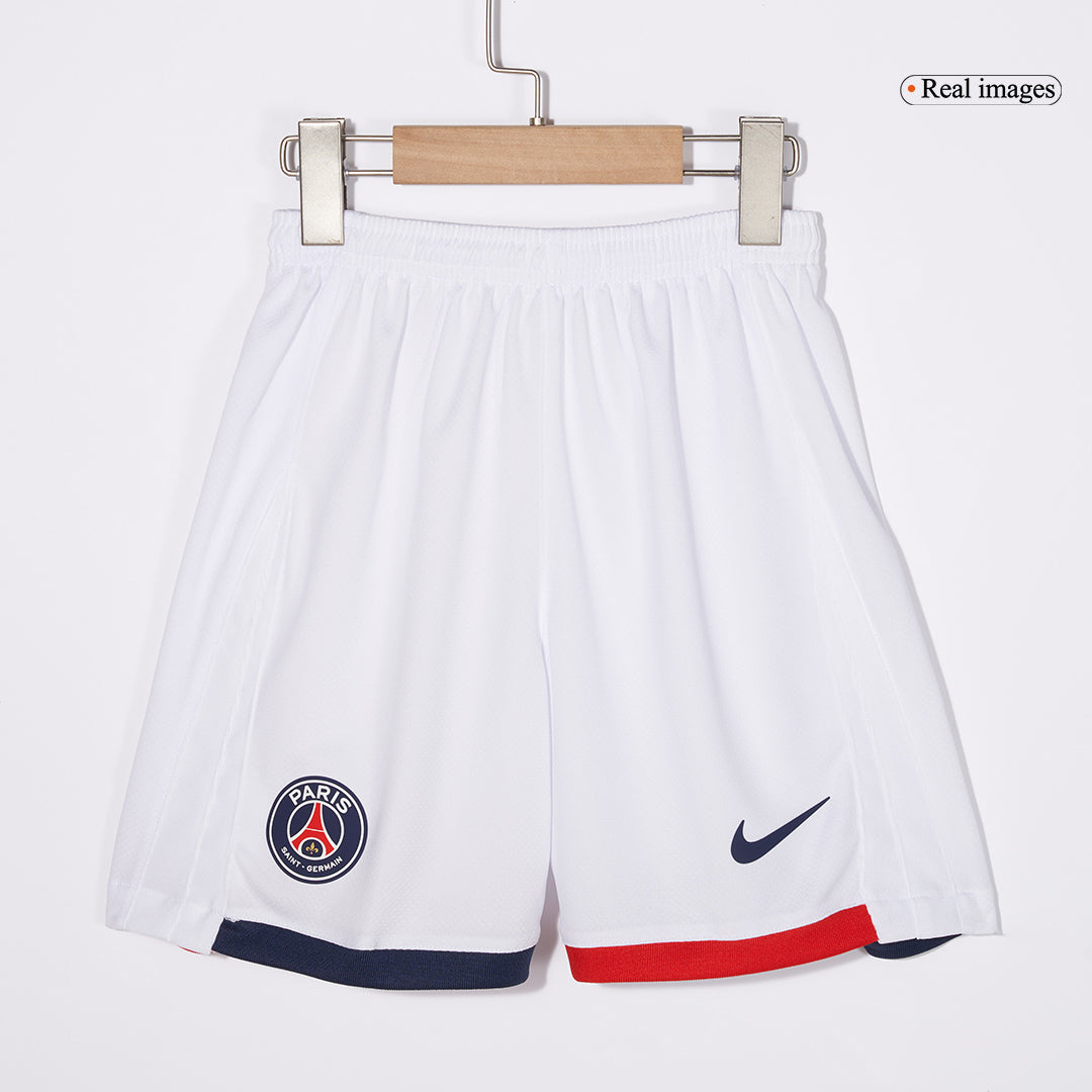 Kid's PSG uit-tenue (shirt + broek + sokken) 2024/25