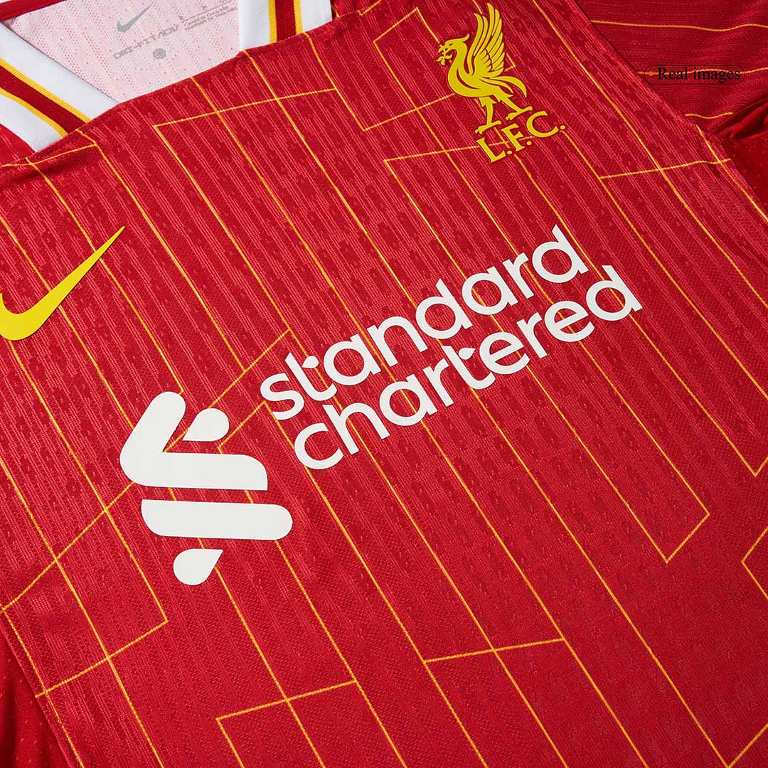 DIOGO J. #20 Liverpool Thuisshirt 2024/25 Spelersversie