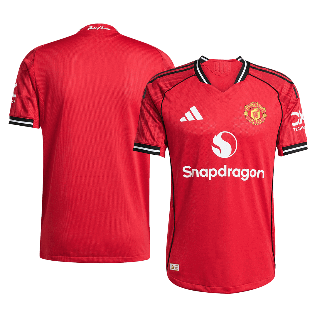 Manchester United Thuisshirt 2025/26 Spelersversie