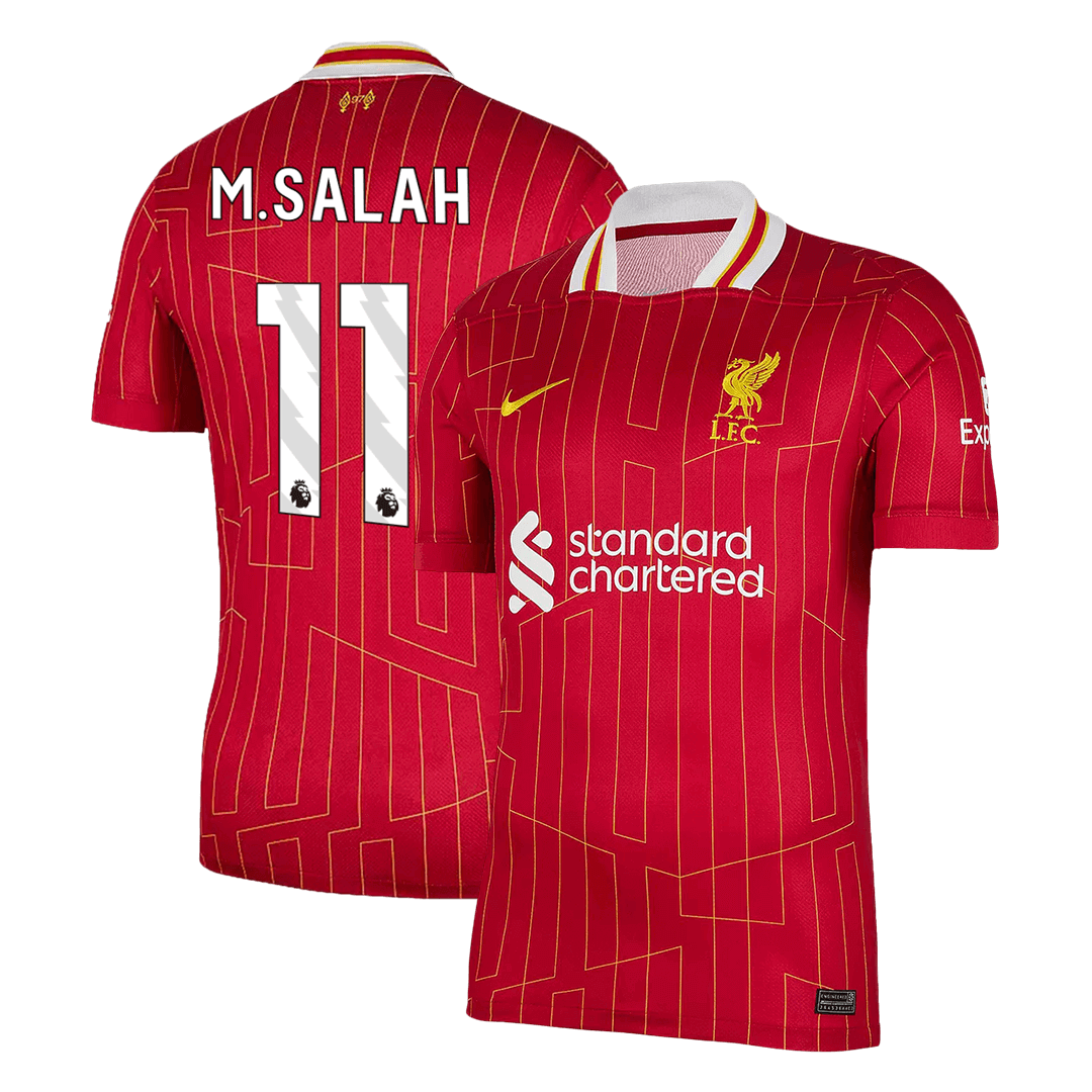 M.SALAH #11 Liverpool Thuisshirt 2024/25