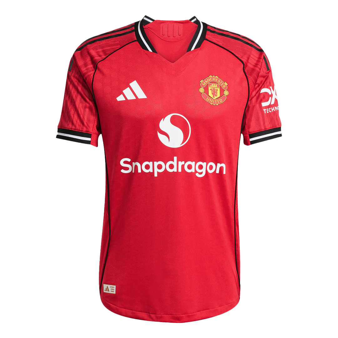 Manchester United Thuisshirt 2025/26 Spelersversie