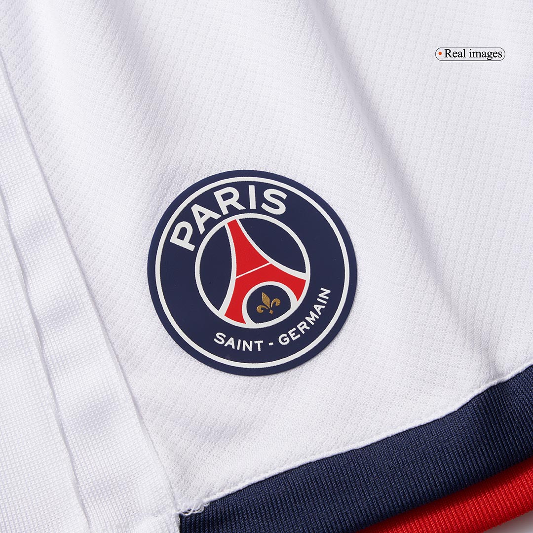 Kid's PSG uit-tenue (shirt + broek + sokken) 2024/25