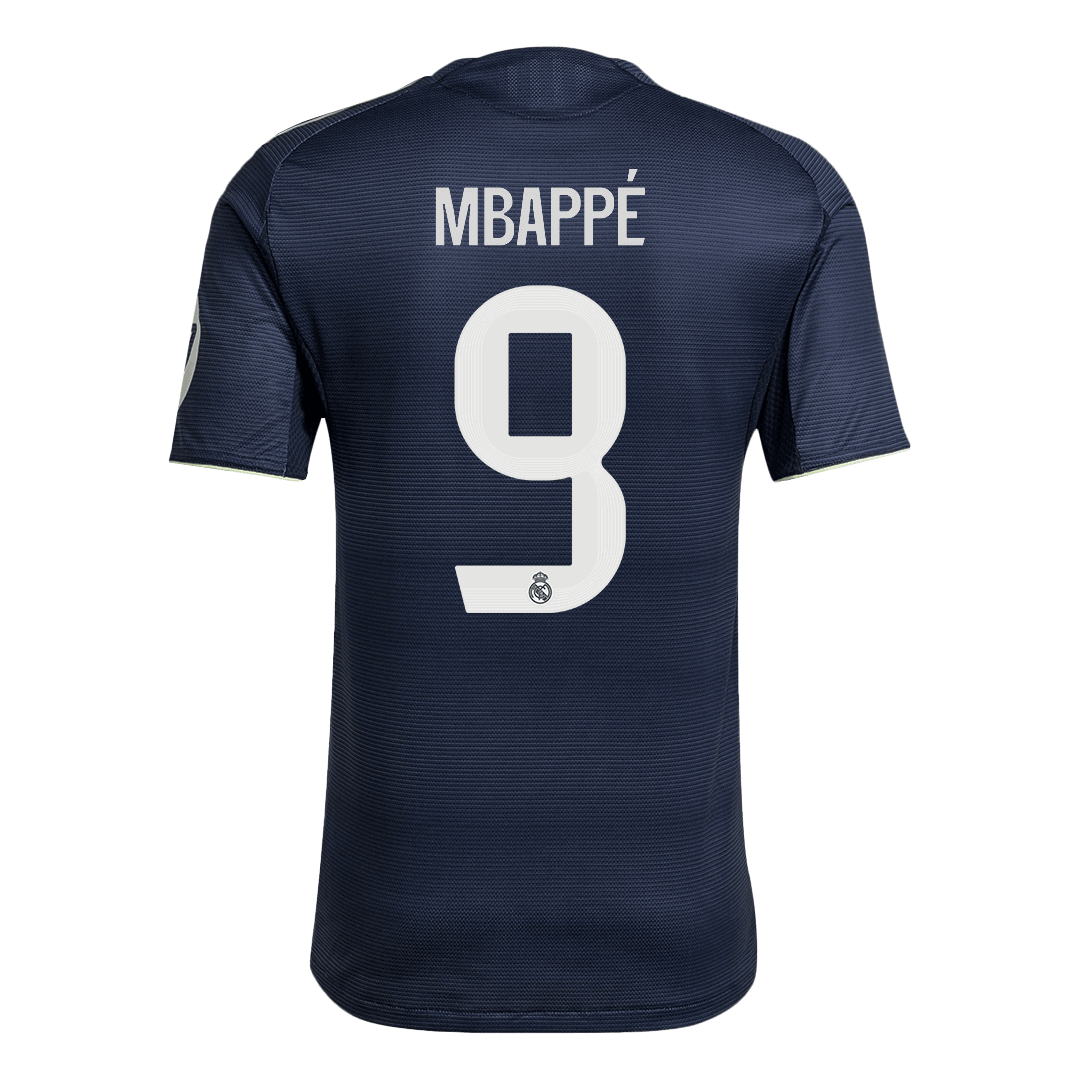 MBAPPÉ #9 Real Madrid Uitshirt 2025/26 Spelersversie