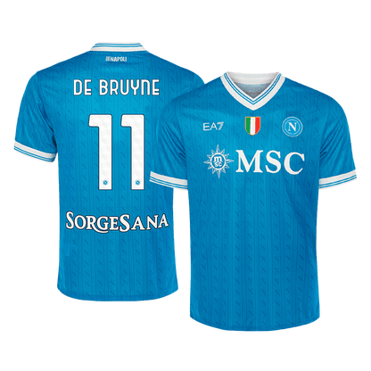 DE BRUYNE #11 Napoli Thuisshirt 2025/26