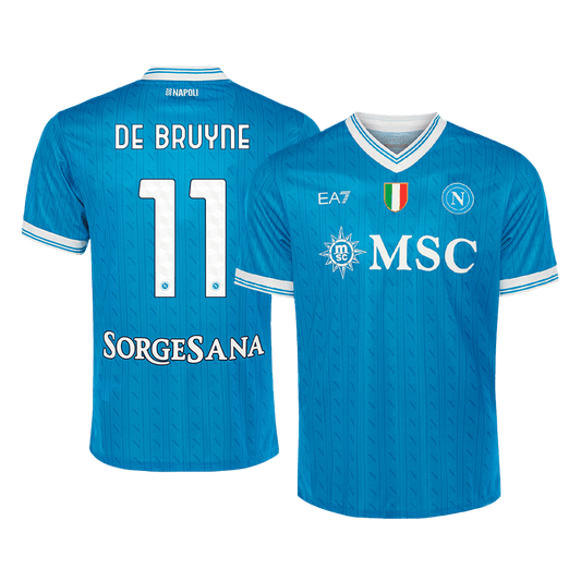 DE BRUYNE #11 Napoli Thuisshirt 2025/26