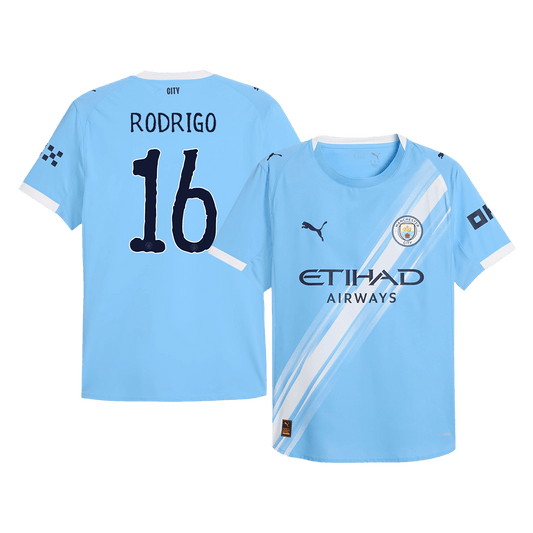 RODRIGO #16 Manchester City Thuisshirt 2025/26 Spelersversie - Club World Cup