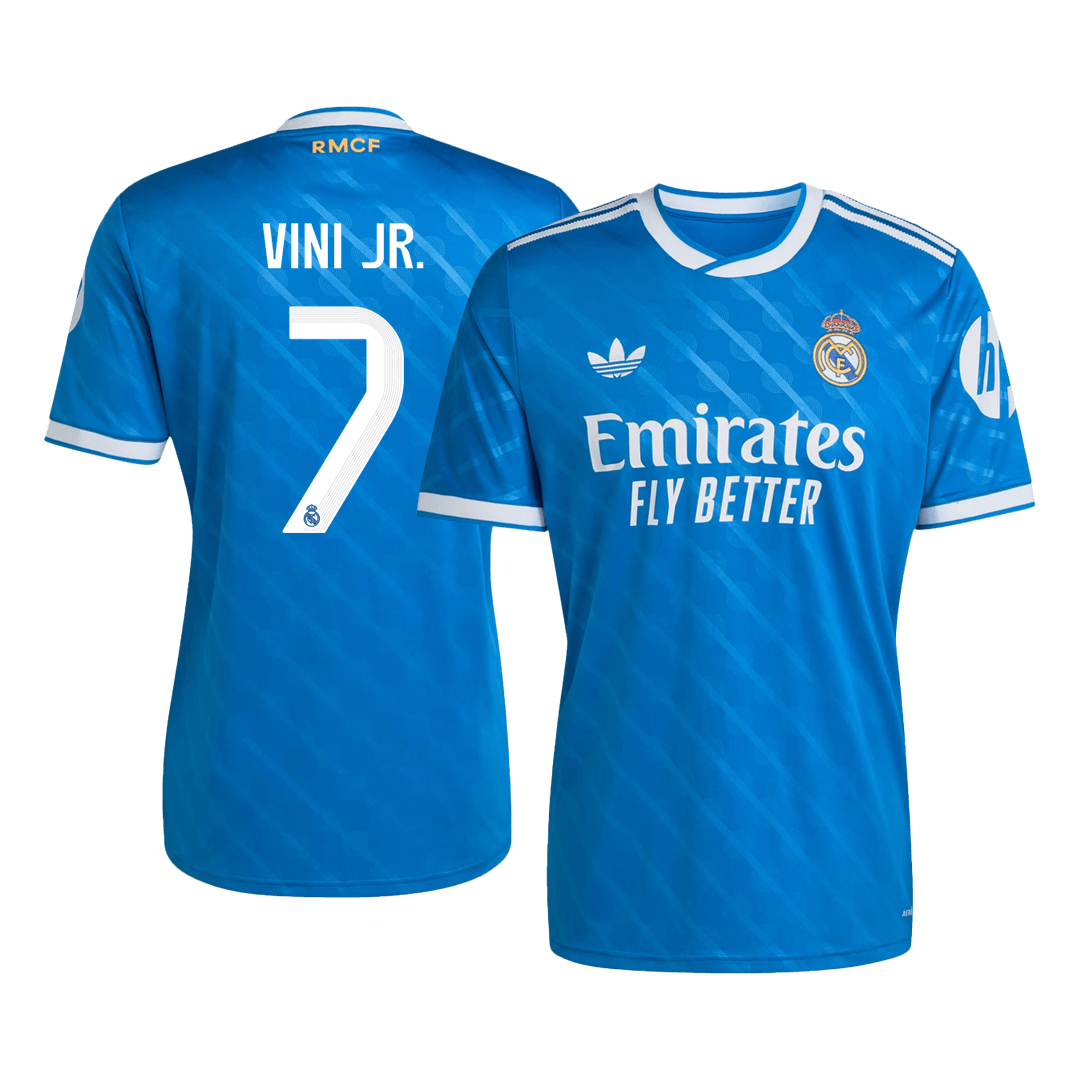 VINI JR. #7 Real Madrid Derde Shirt 2025/26