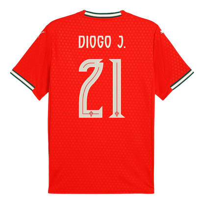 DIOGO J. #21 Portugal Thuisshirt 2025