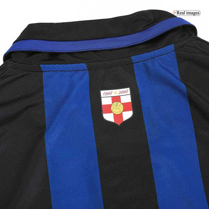 Retro voetbalshirt Inter Milan 100 jaar Thuisshirt 2007/08