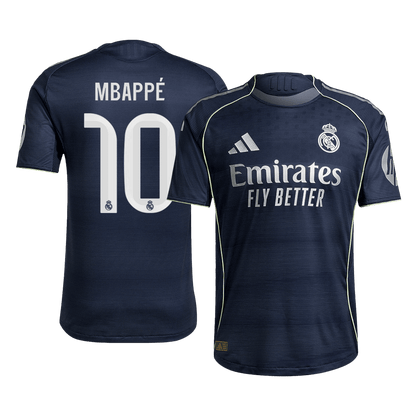 MBAPPÉ #10 Real Madrid Uitshirt 2025/26 Spelersversie