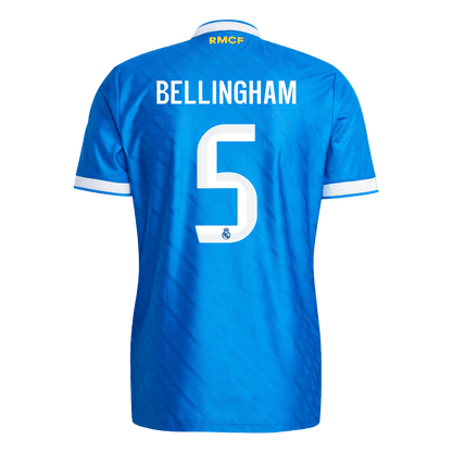 BELLINGHAM #5 Real Madrid Derde Shirt 2025/26 Spelersversie