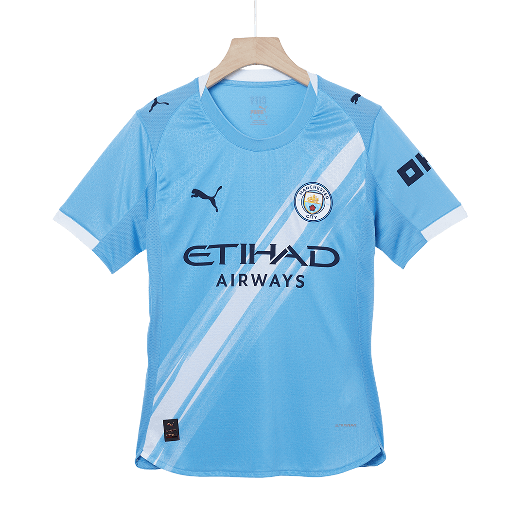 HAALAND #9 Manchester City Thuisshirt 2025/26 Spelersversie