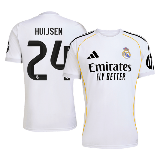 HUIJSEN #24 Real Madrid Thuisshirt 2025/26