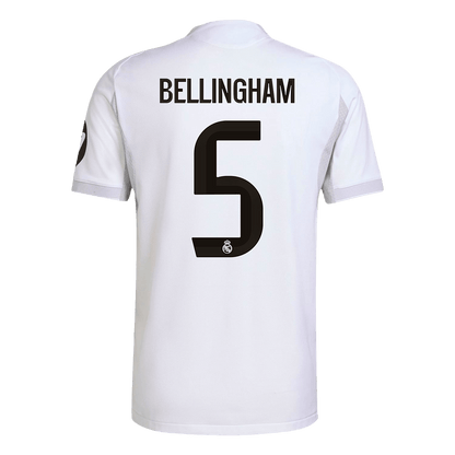 BELLINGHAM #5 Real Madrid Thuisshirt 2025/26 Spelersversie