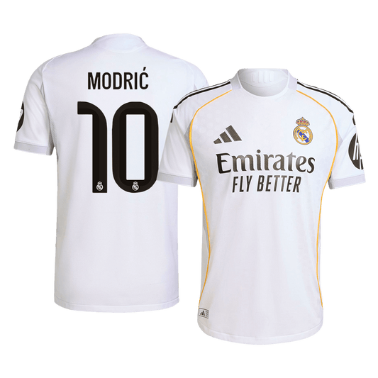 MODRIĆ #10 Real Madrid Thuisshirt 2025/26 Spelersversie