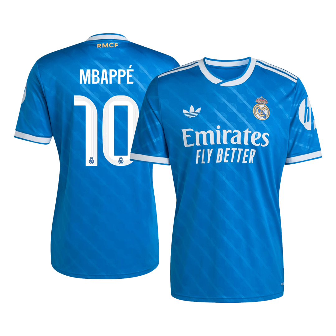 MBAPPÉ #10 Real Madrid Derde Shirt 2025/26