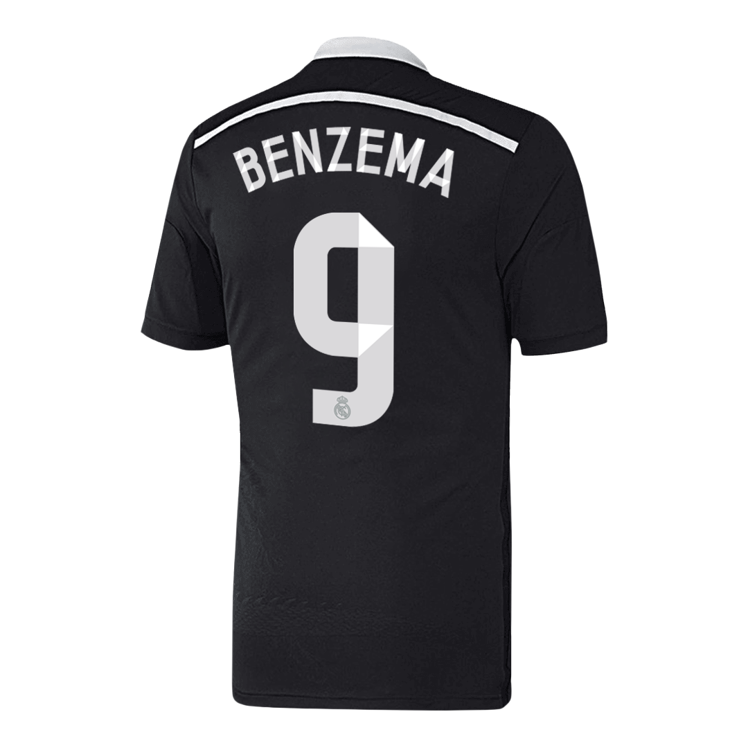 BENZEMA #9 Retro 2014/15  Real Madrid Derde Shirt