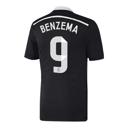 BENZEMA #9 Retro 2014/15  Real Madrid Derde Shirt