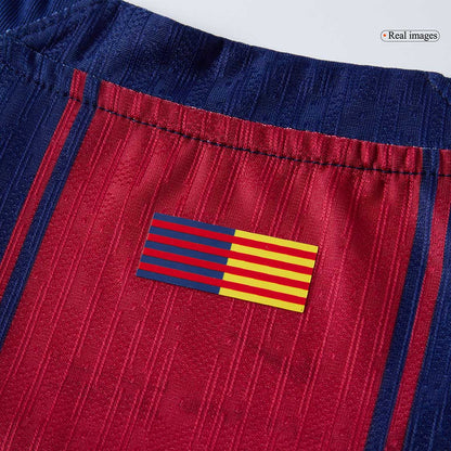 F.DE JONG #21 Barcelona Thuisshirt 2025/26 Spelersversie