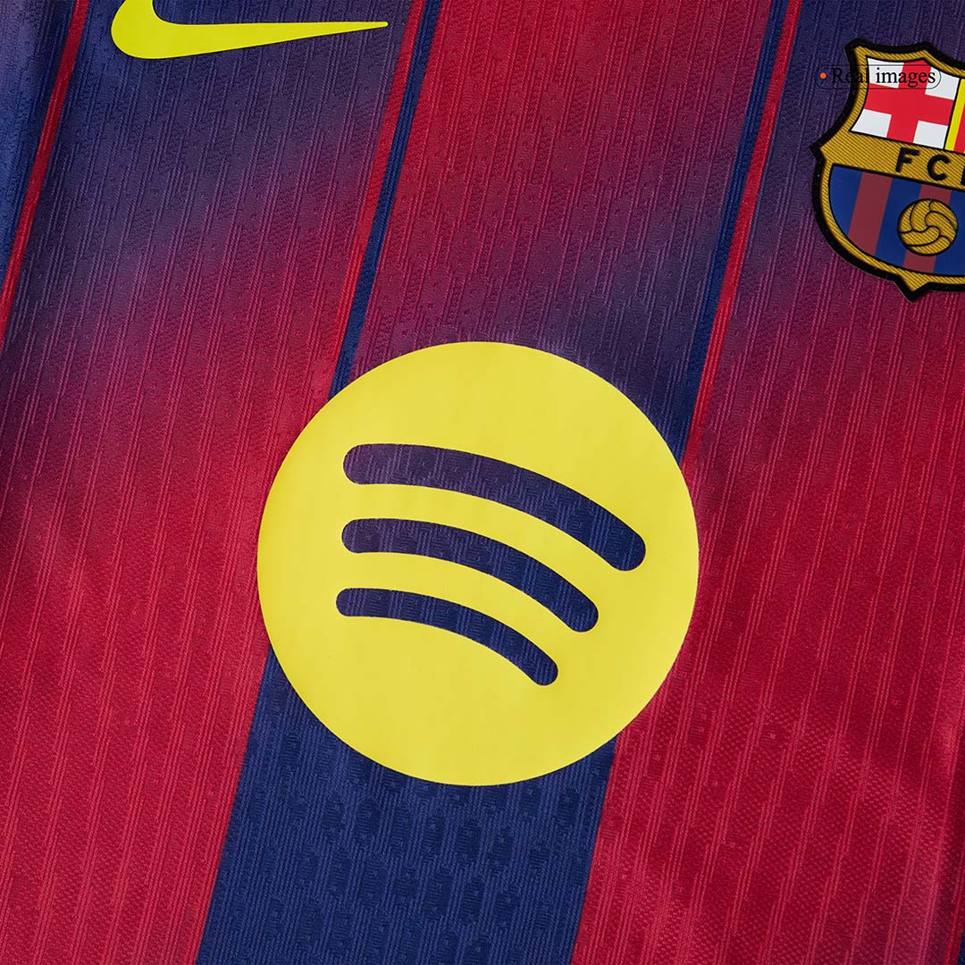 F.DE JONG #21 Barcelona Thuisshirt 2025/26 Spelersversie