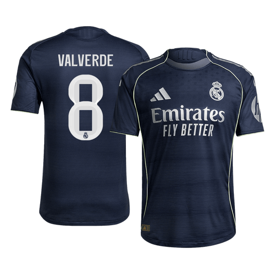 VALVERDE #8 Real Madrid Uitshirt 2025/26 Spelersversie