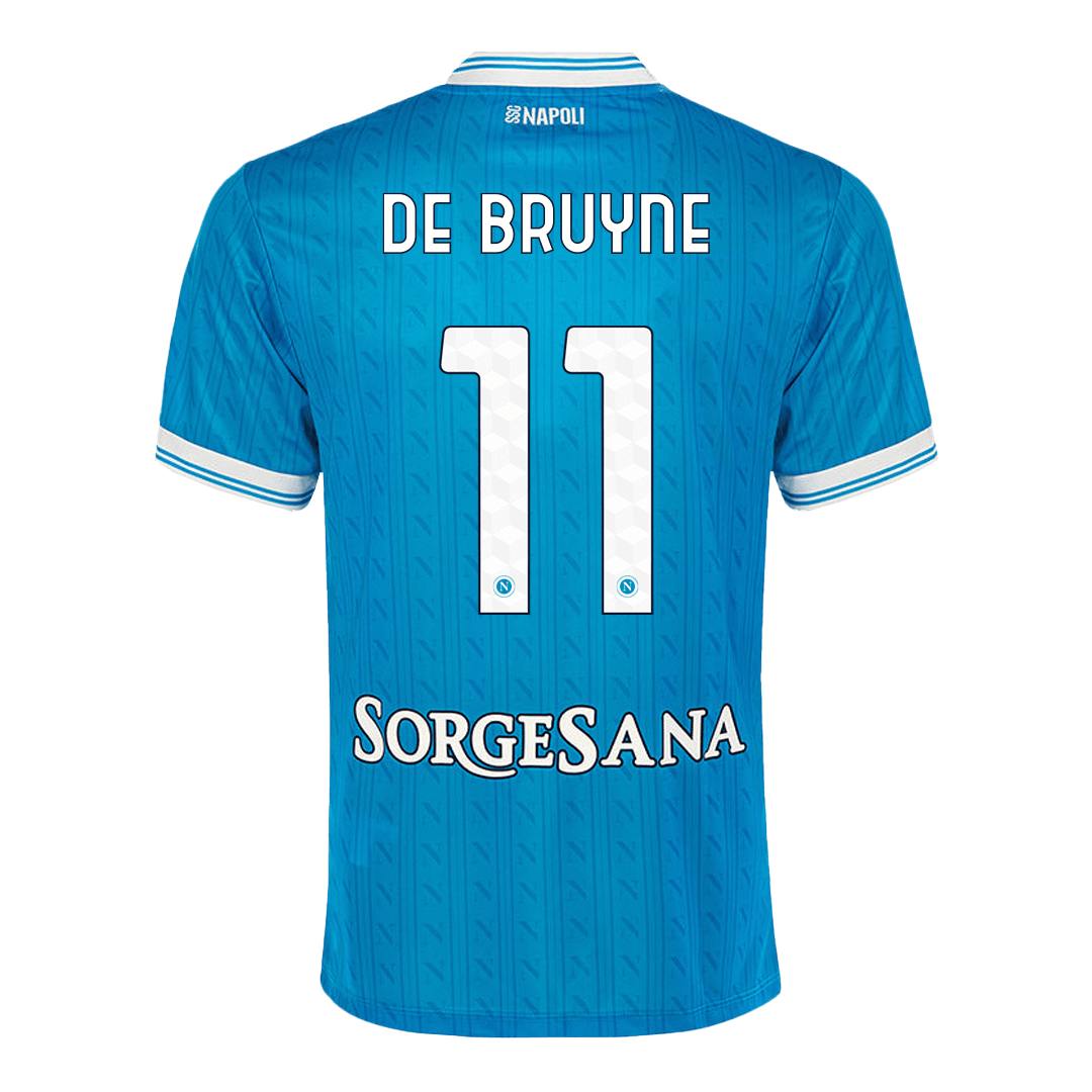 DE BRUYNE #11 Napoli Thuisshirt 2025/26