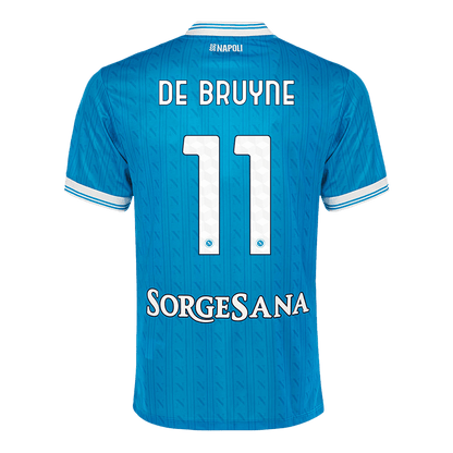 DE BRUYNE #11 Napoli Thuisshirt 2025/26