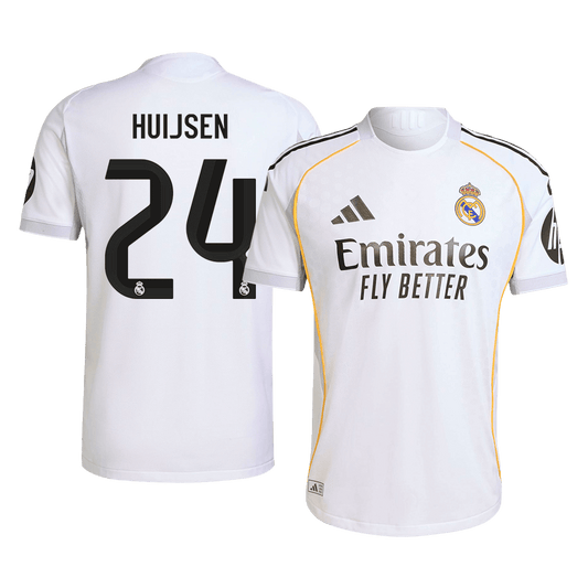 HUIJSEN #24 Real Madrid Thuisshirt 2025/26 Spelersversie