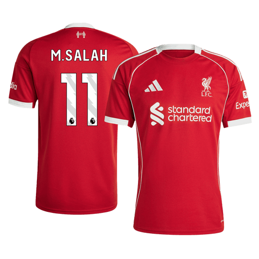 M.SALAH #11 Liverpool Thuisshirt 2025/26