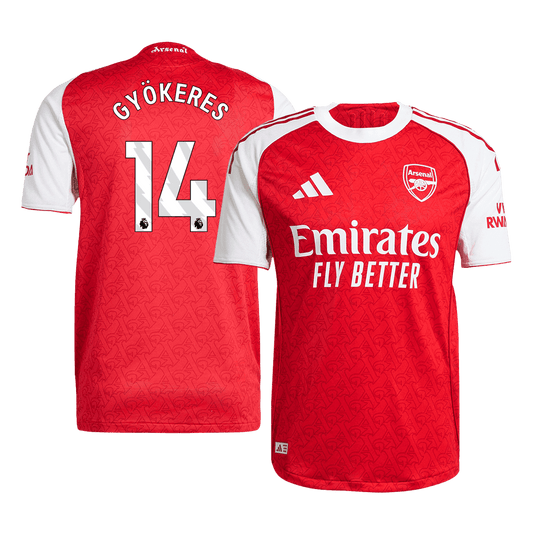 GYÖKERES #14 Arsenal Thuisshirt 2025/26 Spelersversie