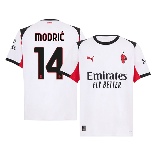 MODRIĆ #14 AC Milan Uitshirt 2025/26