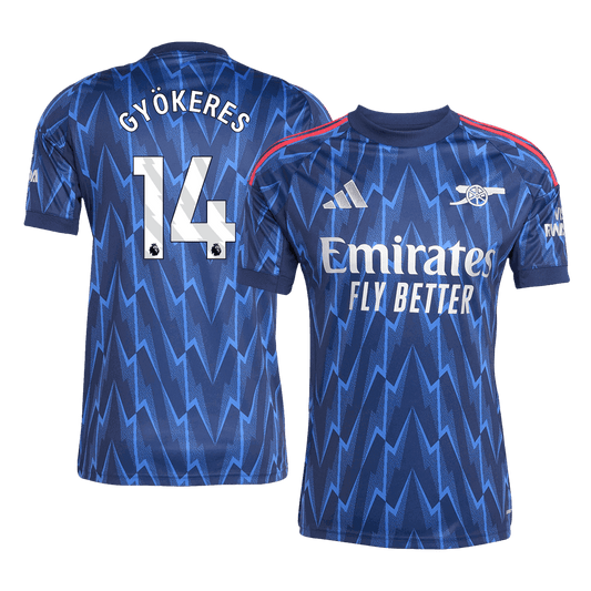 GYÖKERES #14 Arsenal Uitshirt 2025/26