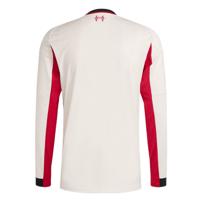 Liverpool Uitshirt 2025/26 Lange Mouwen