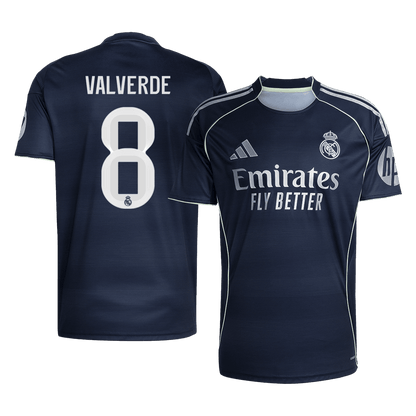 VALVERDE #8 Real Madrid Uitshirt 2025/26